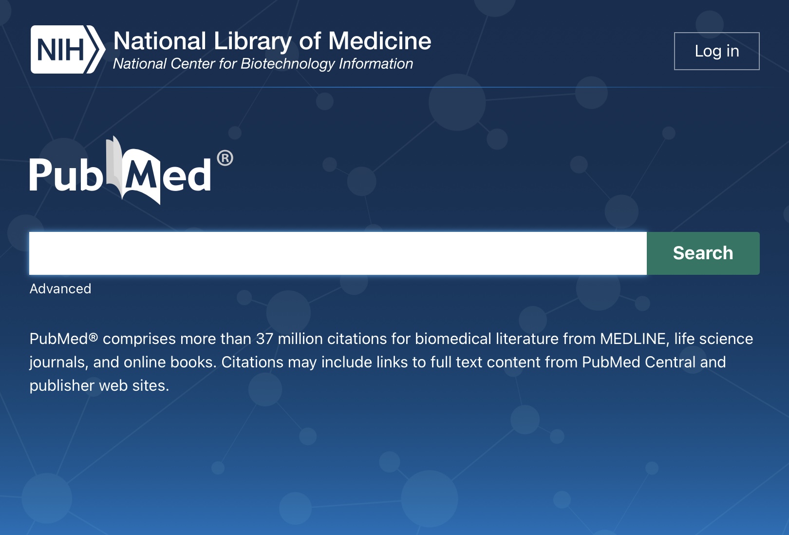 Internetrecherche mit Medline