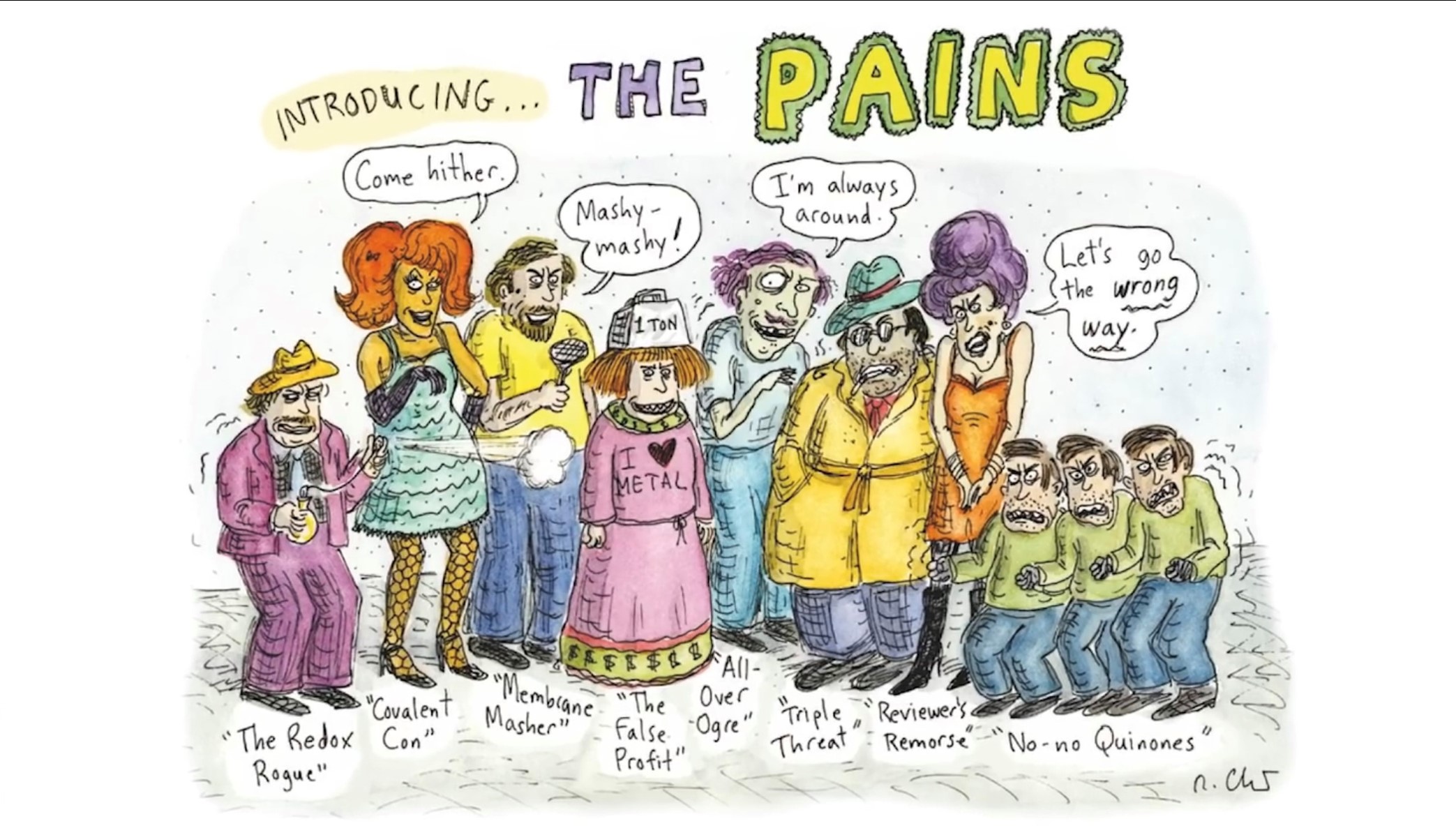 PAINS, „Hochstaplermoleküle“